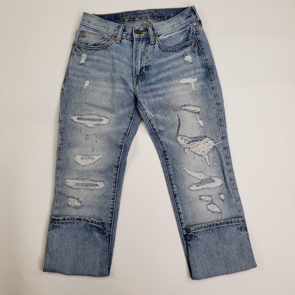 American Eagle Outfitters Distressed Mens Jeans